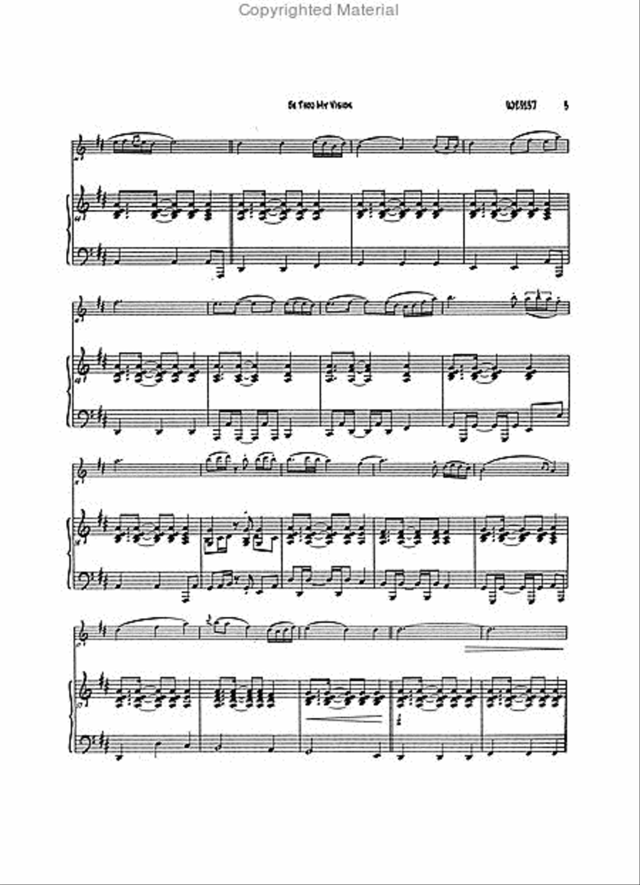Be Thou My Vision Be Thou My Vision Clarinet Solo scores gallery preview page 3