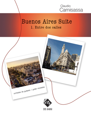 Book cover for Entre dos calles (Buenos Aires Suite)