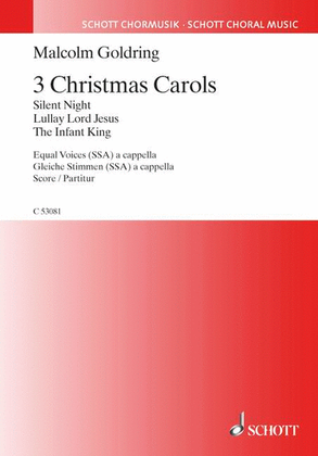 Book cover for 3 Christmas Carols