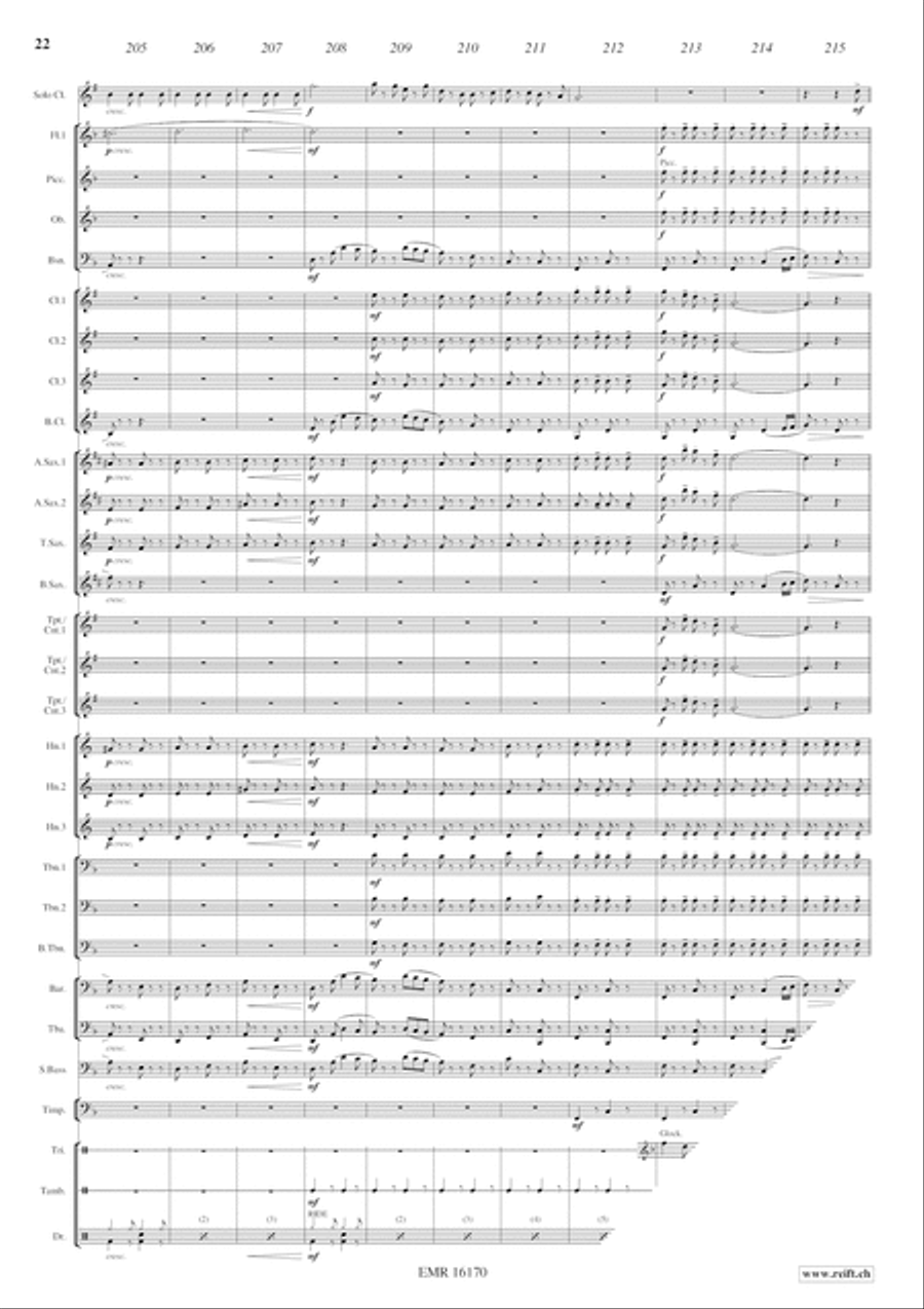 Greetings From Italy Greetings From Italy Concert Band scores gallery preview page 14