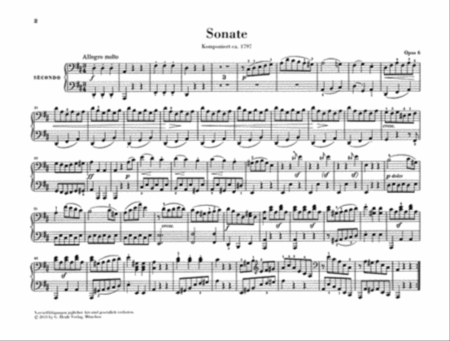 Works for Piano Four-Hands Piano Solo scores gallery preview page 3
