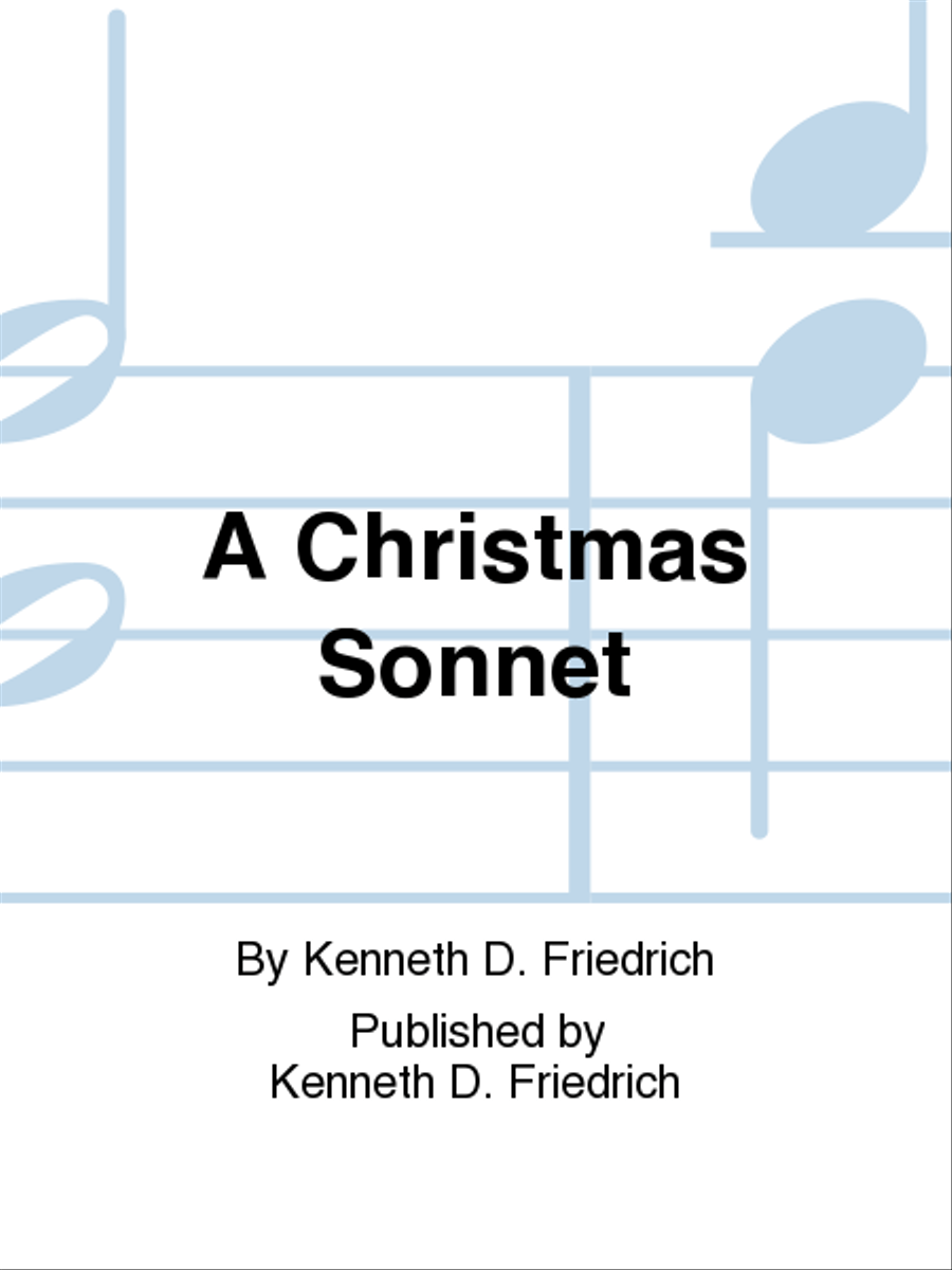 A Christmas Sonnet Brass Quintet scores gallery preview page 1