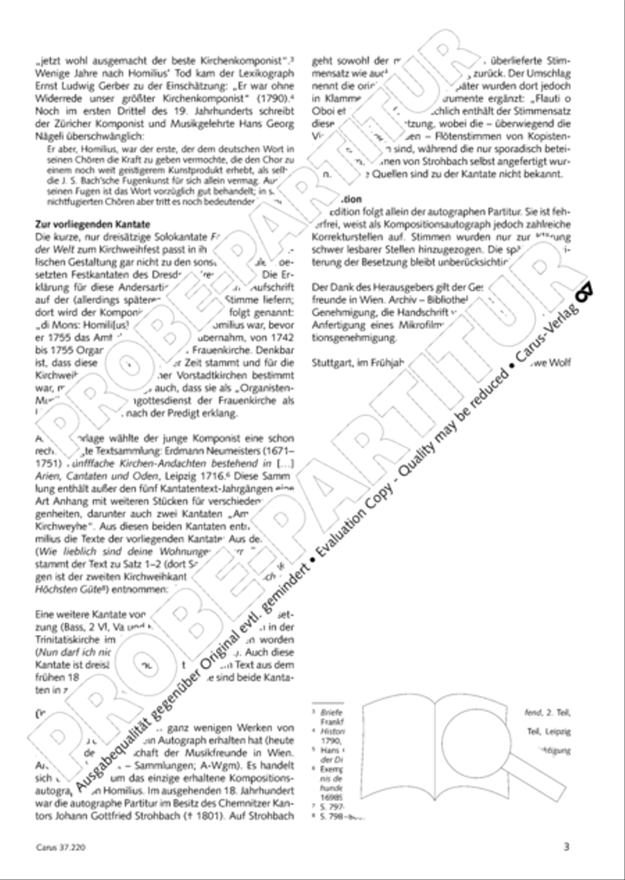 Fahre hin, du Lust der Welt Tenor Voice scores gallery preview page 5