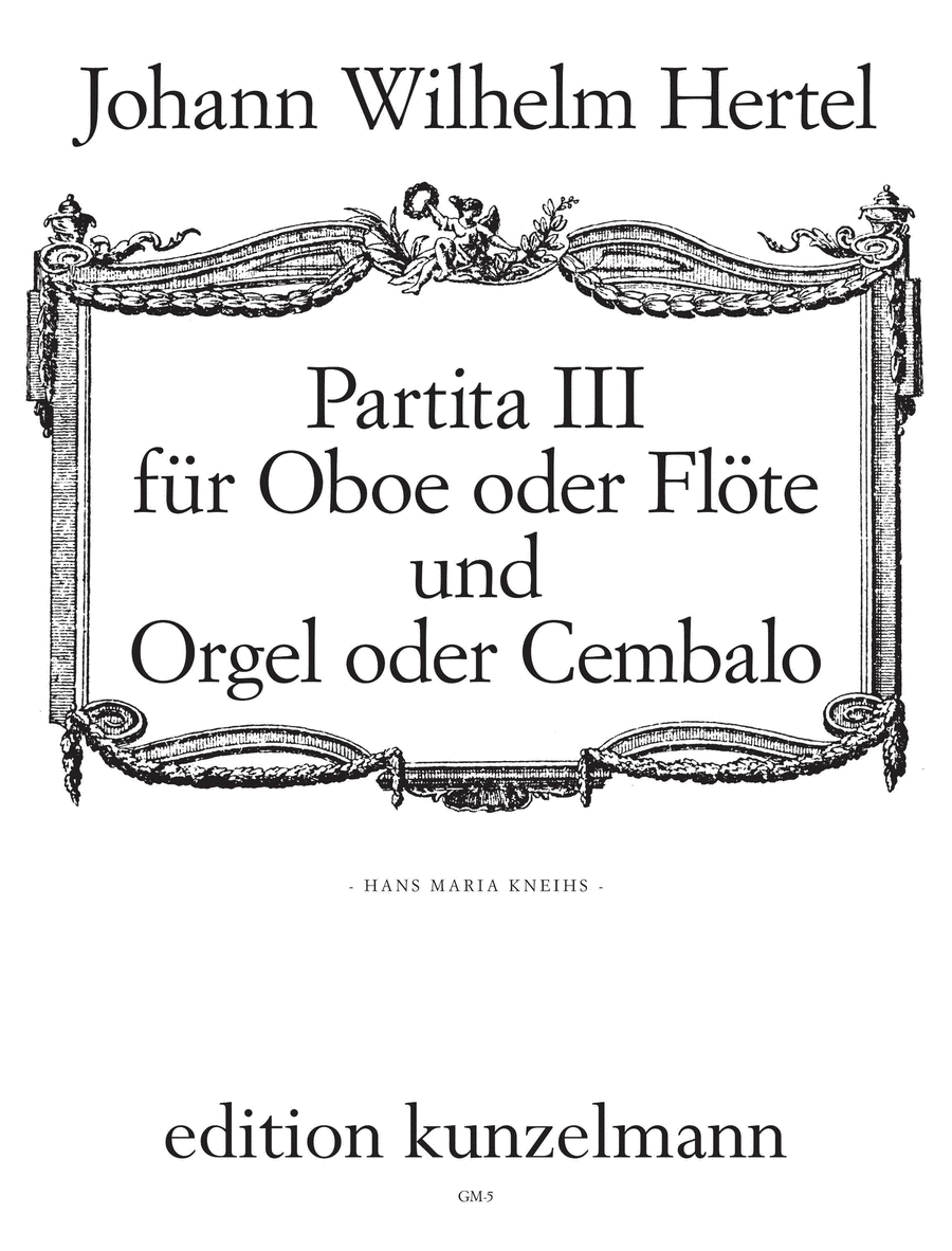 Partita no. 3 Partita no. 3 Oboe scores gallery preview page 1