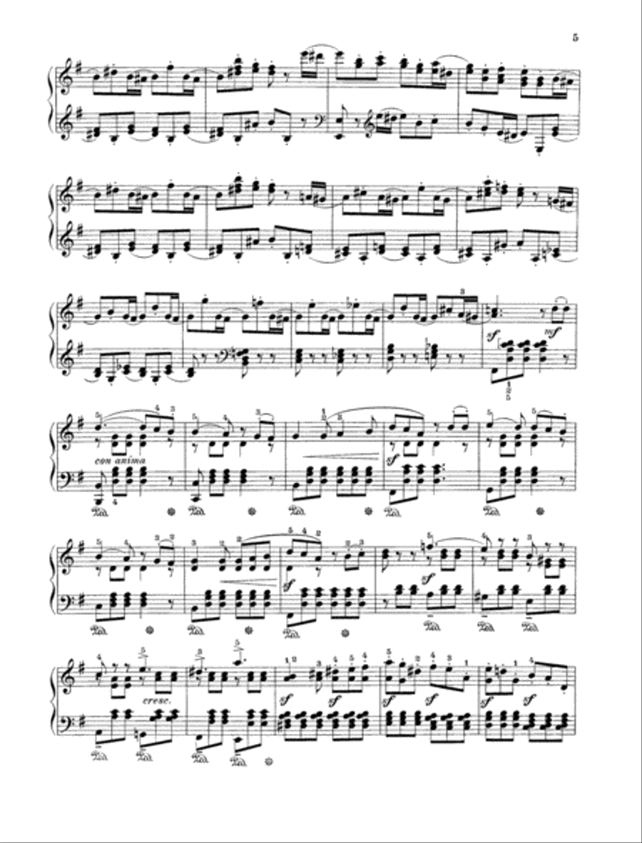 Rondo capriccioso, Op. 14 Piano Solo scores gallery preview page 4