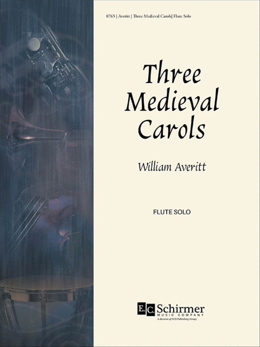 Three Medieval Carols Flute Solo scores gallery preview page 1