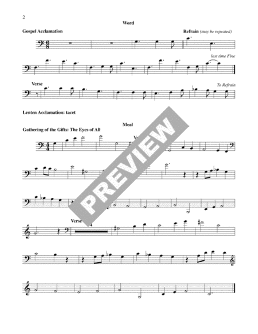 Unfailing Light - Cello edition 2-Octaves scores gallery preview page 3