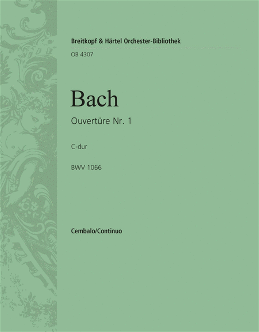 Overture (Suite) No. 1 in C major BWV 1066 Orchestra scores gallery preview page 1