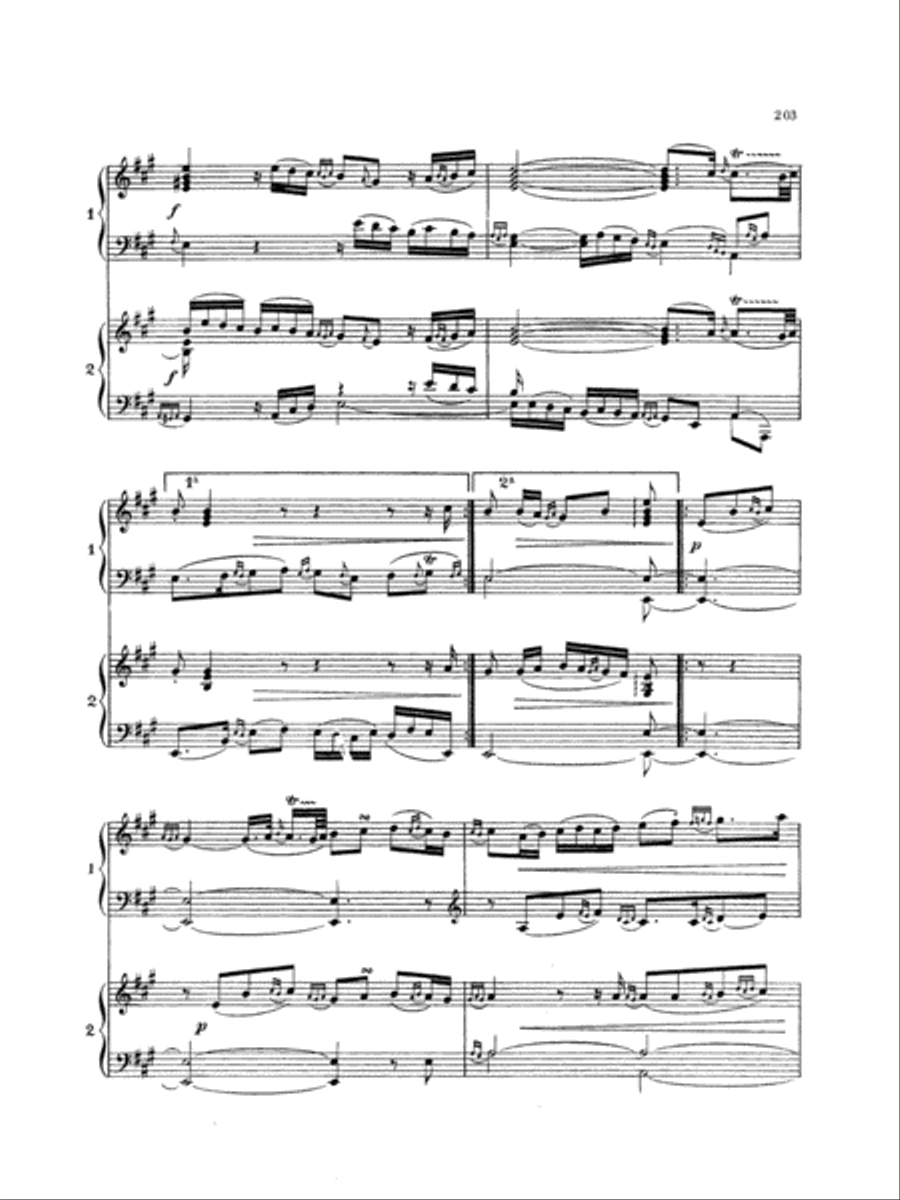 Couperin: Clavichord Pieces (Volume II) Piano Solo scores gallery preview page 2