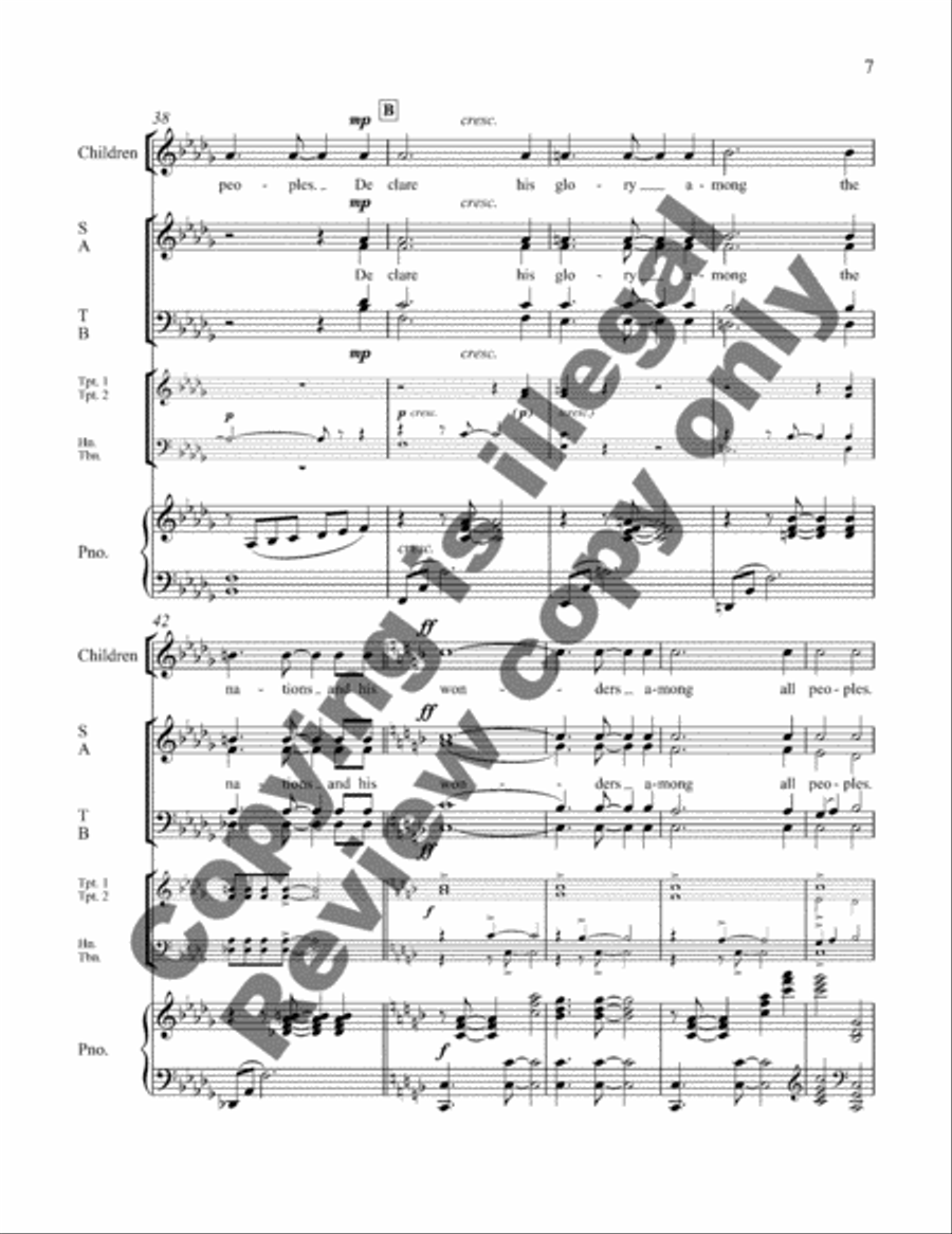 Christmas at St. Anne's 4-Part scores gallery preview page 12