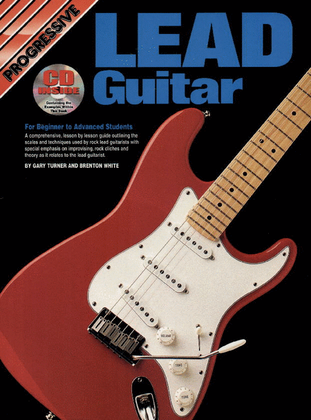 Book cover for Progressive Lead Guitar (Book/download)