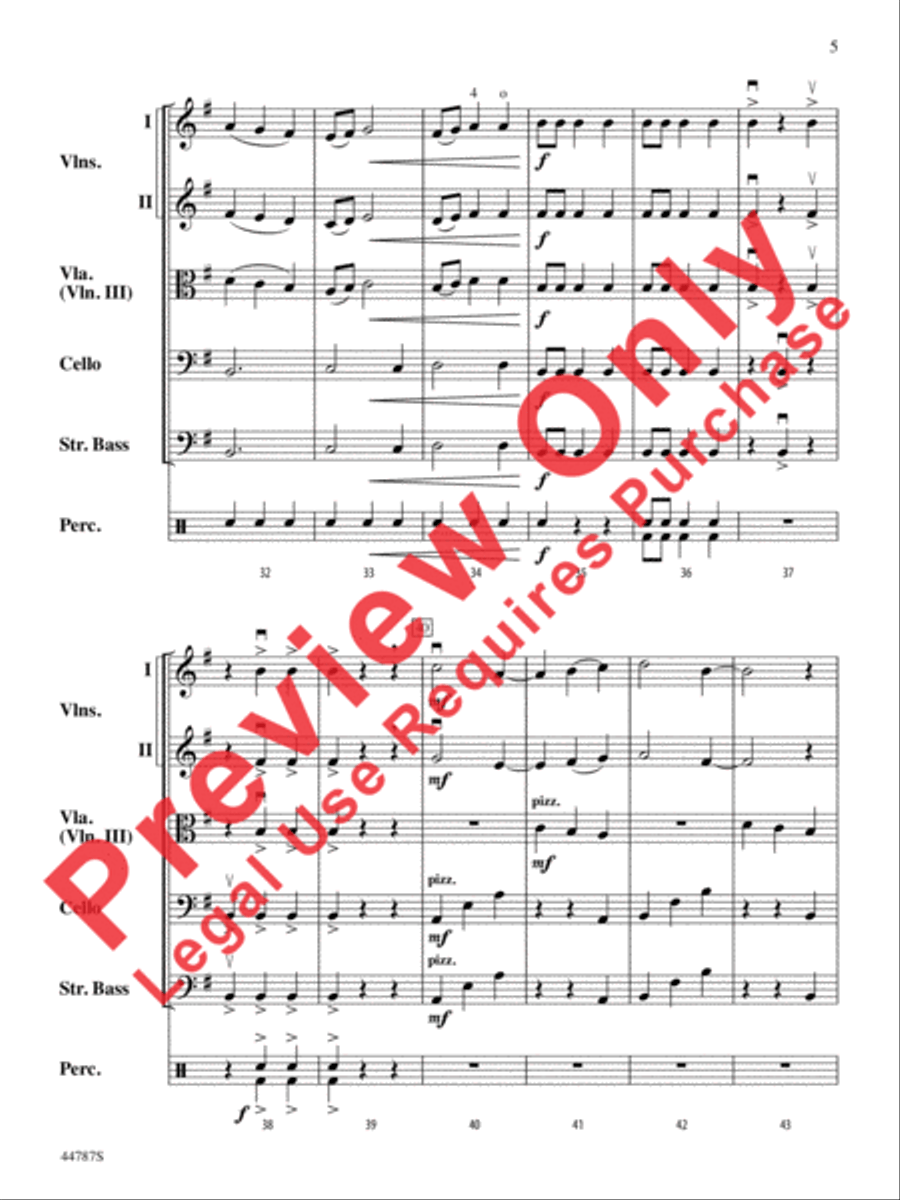 Furiant String Orchestra scores gallery preview page 6