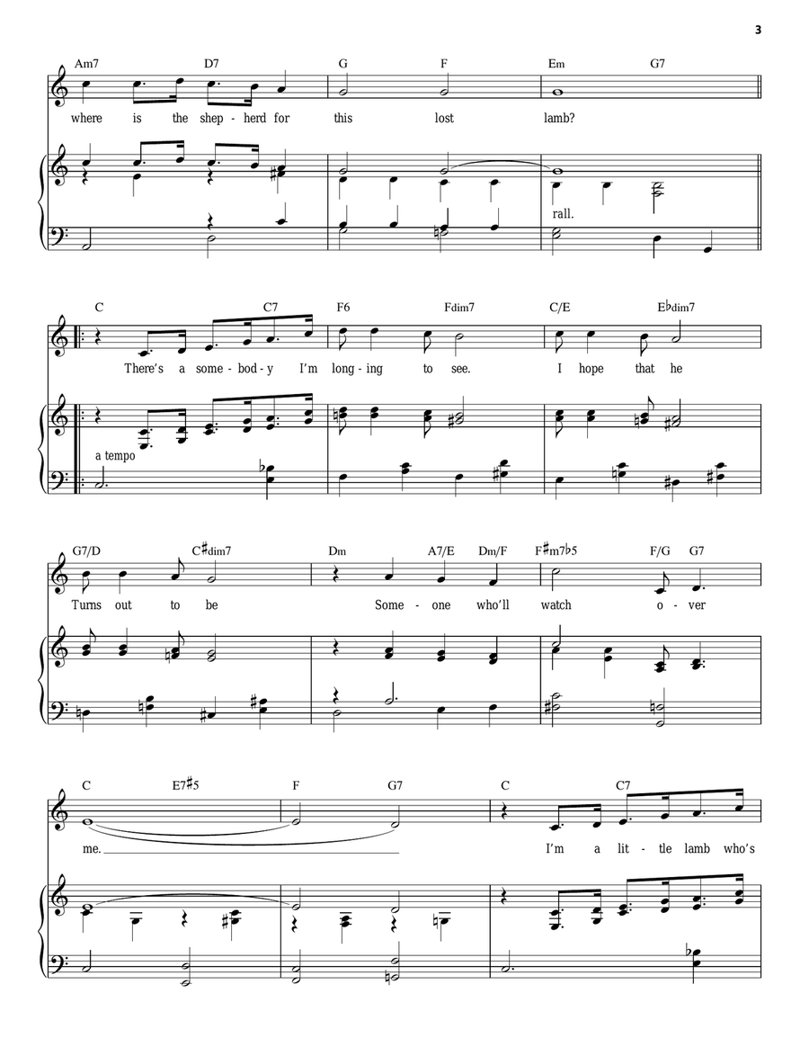 Someone To Watch Over Me High Voice scores gallery preview page 3