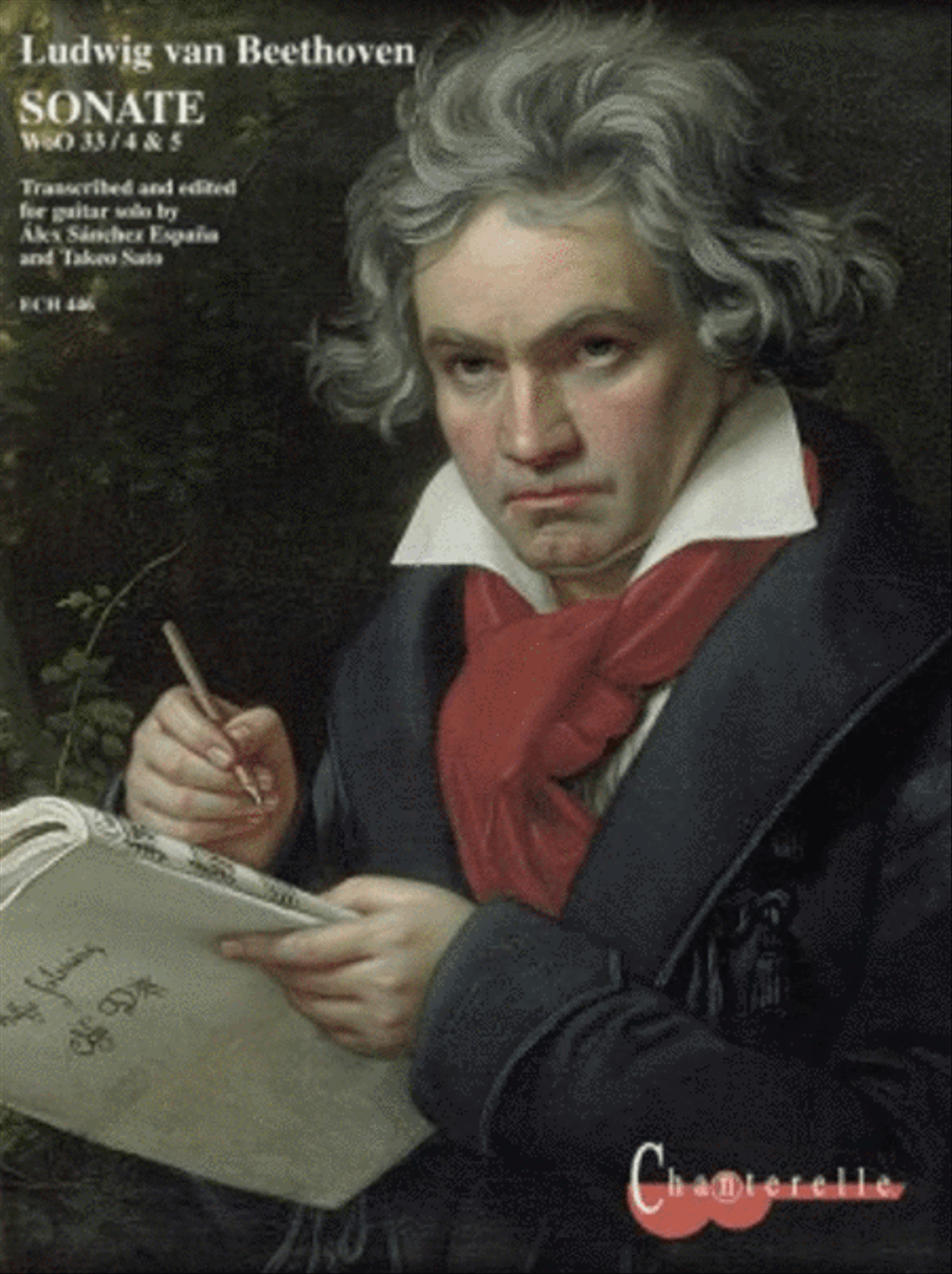 Sonate WoO 33/4/5 Classical Guitar scores gallery preview page 1