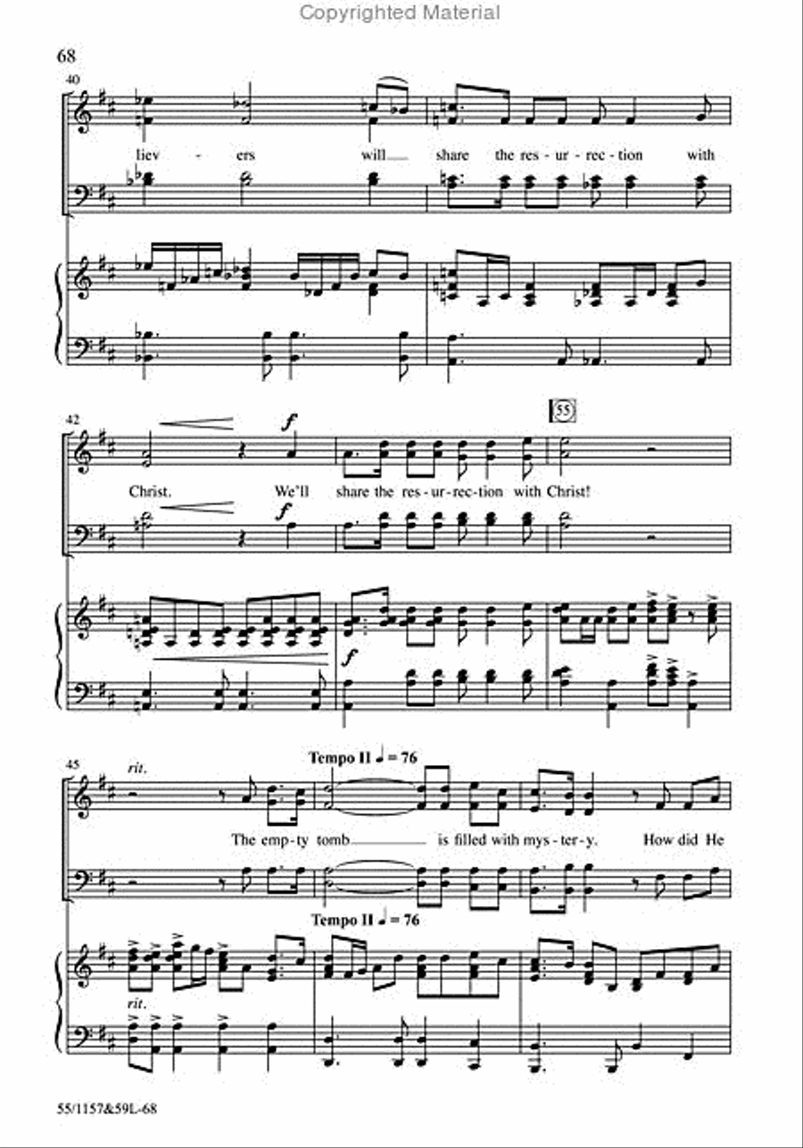Upon This Rock 4-Part scores gallery preview page 12