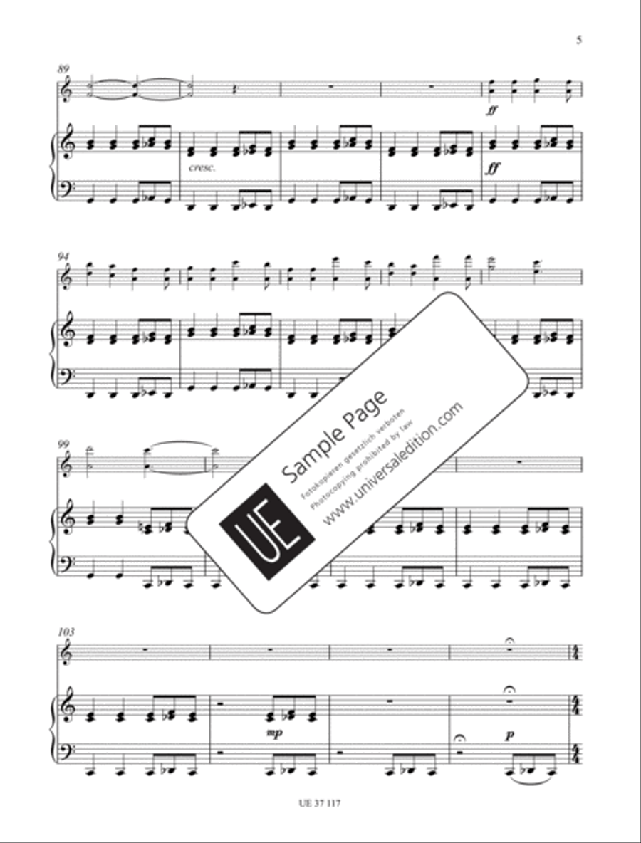 Happy Birthday Variations Chamber Music scores gallery preview page 6