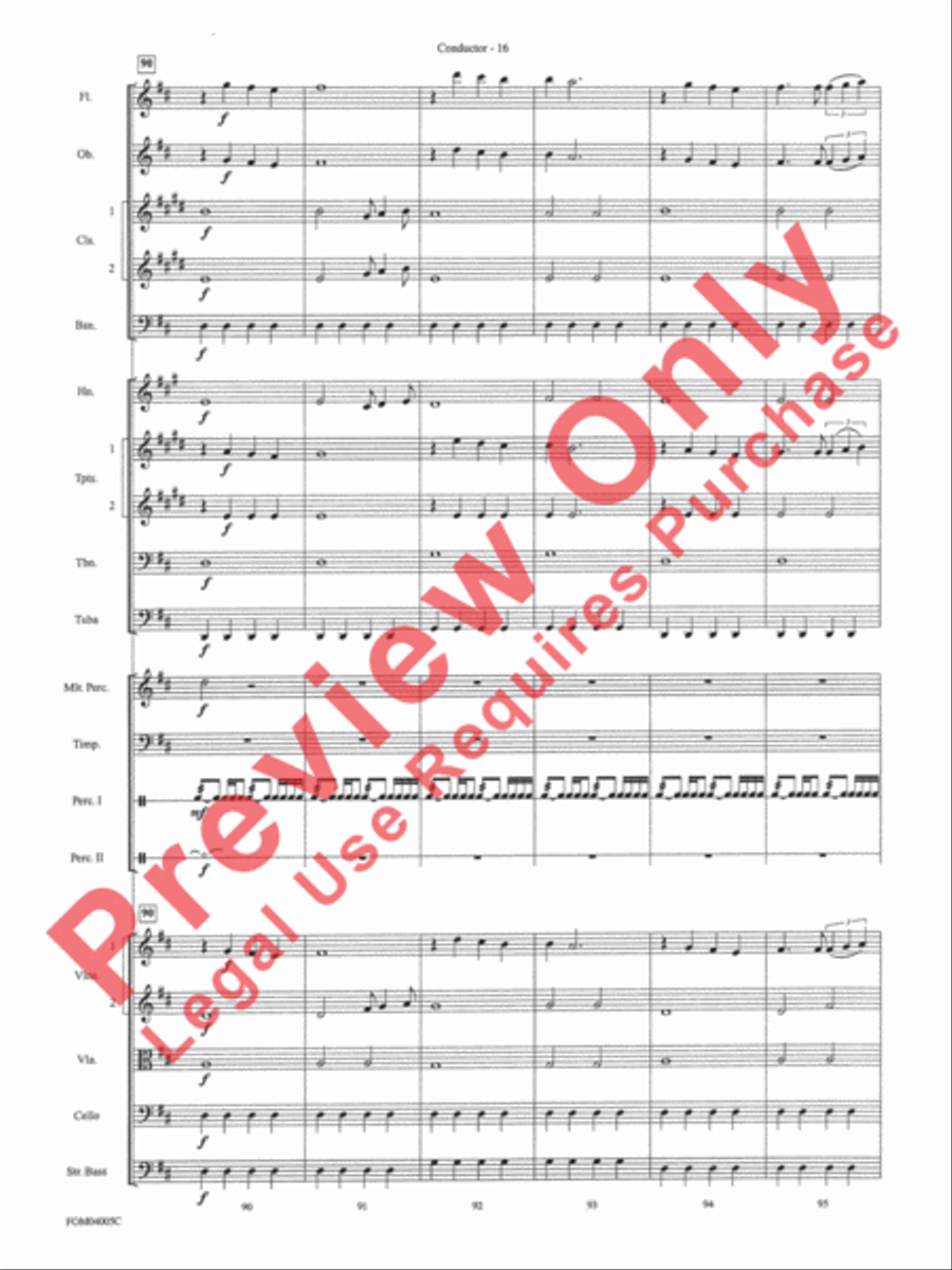 The Lord of the Rings: The Return of the King, Selections from Full Orchestra scores gallery preview page 18