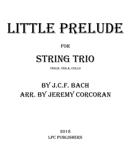 Little Prelude for String Trio image number null