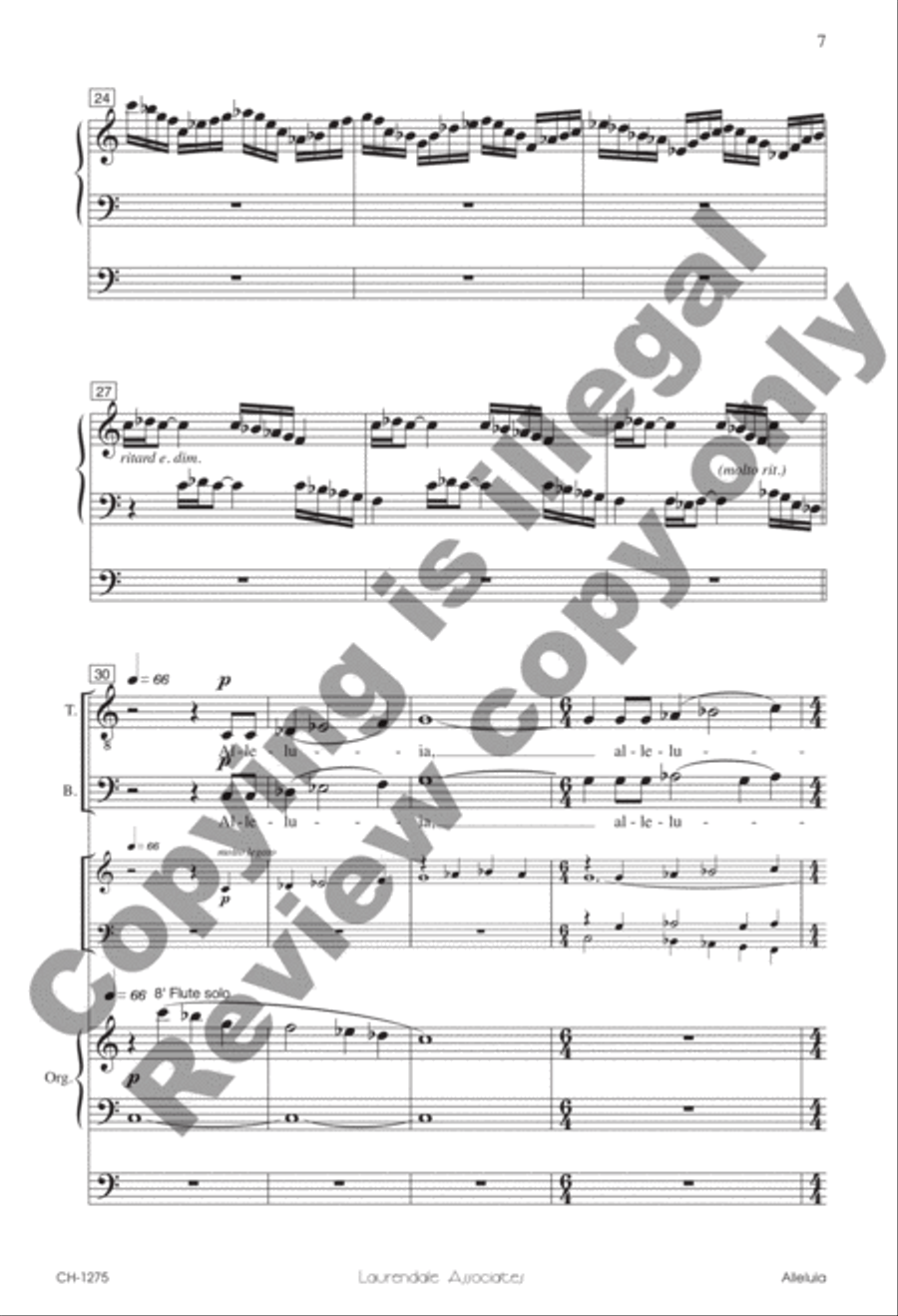 Alleluia Alleluia TB scores gallery preview page 7