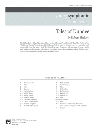 Book cover for Tales of Dundee: Score