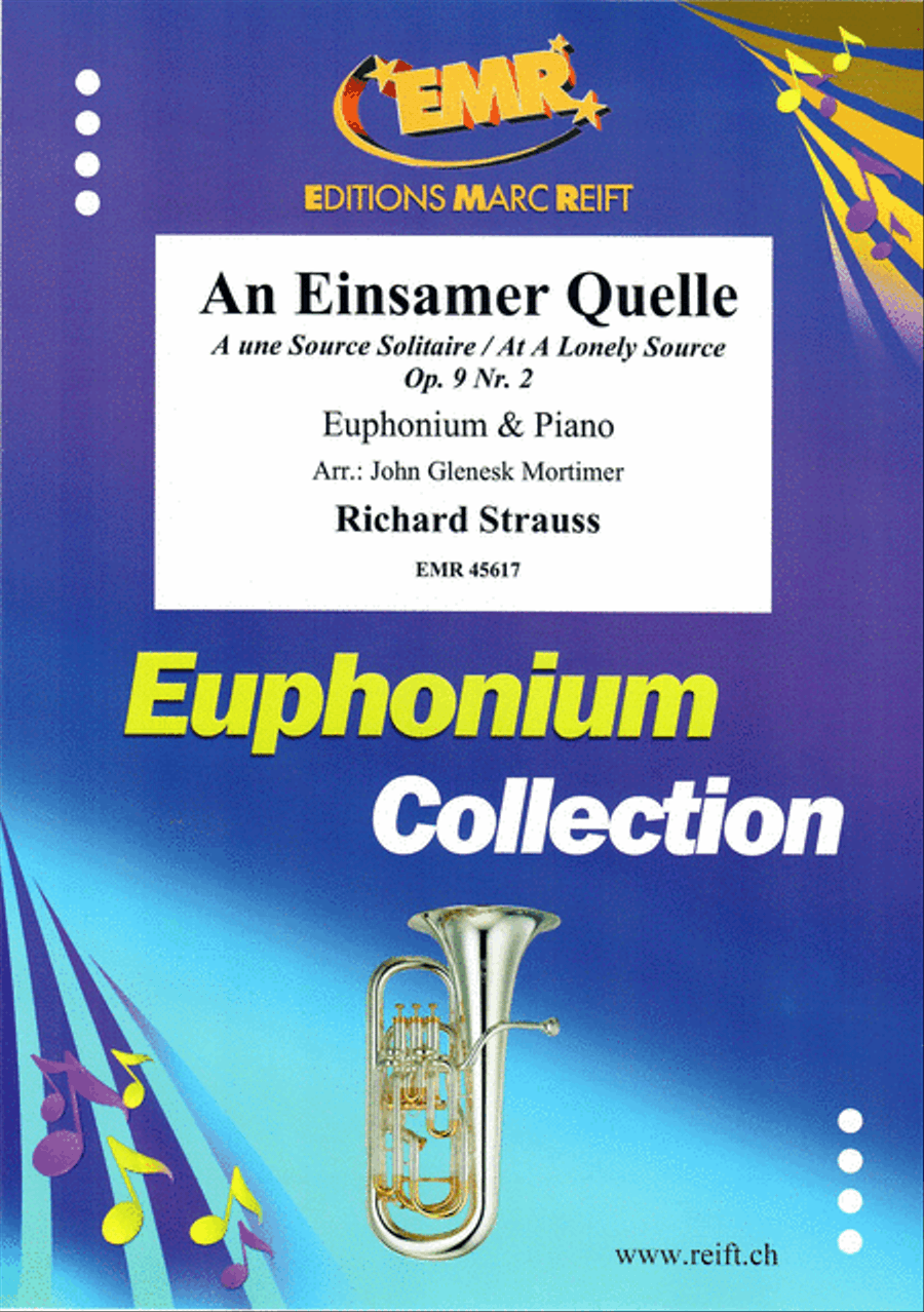 An Einsamer Quelle Euphonium scores gallery preview page 1
