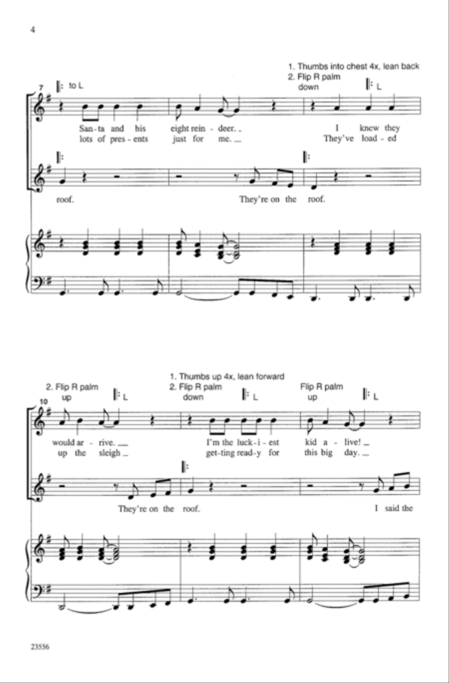 Reindeer on the Roof 2-Part scores gallery preview page 11