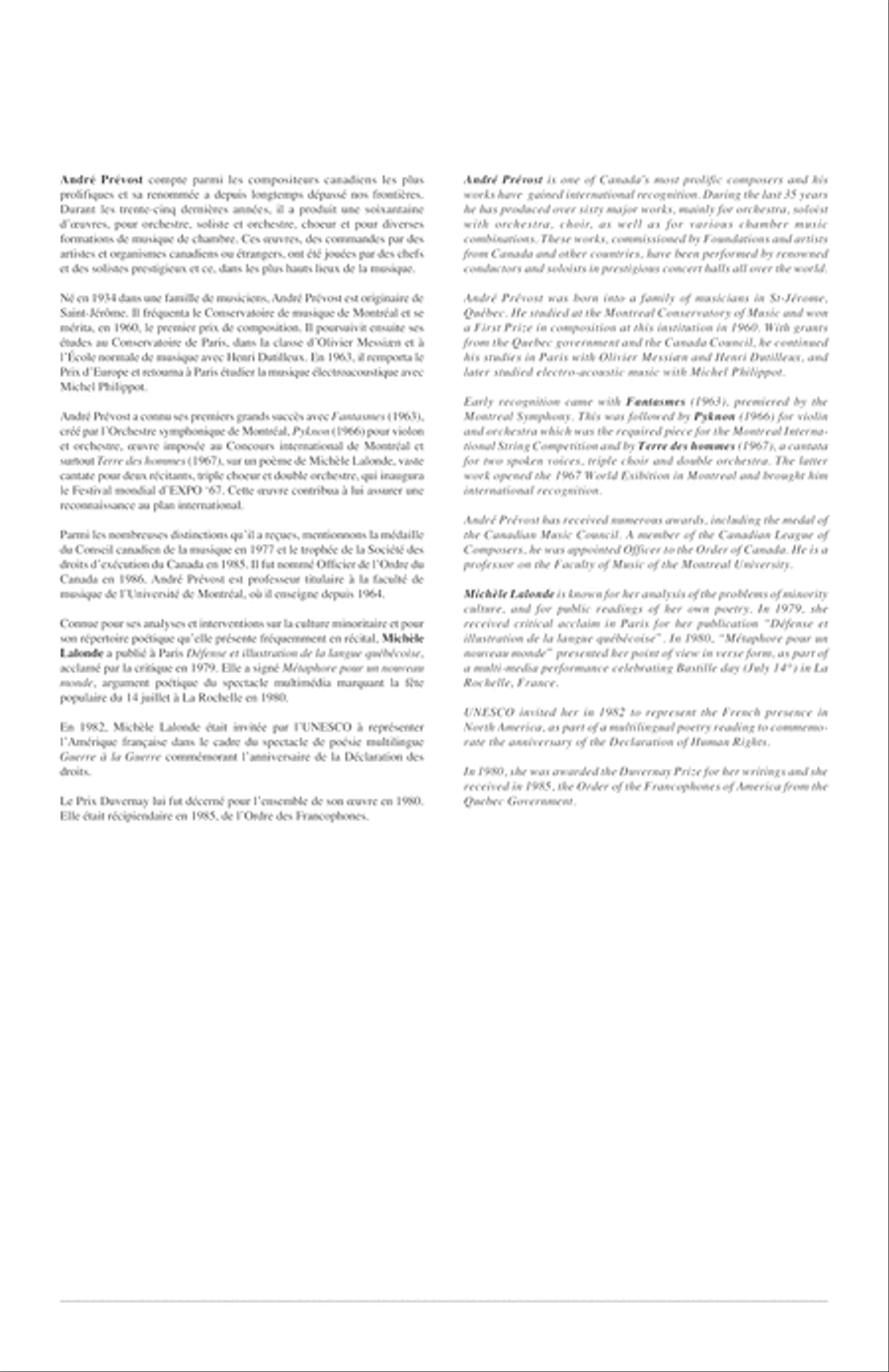 Hiver dans l'âme (baryton) Orchestra scores gallery preview page 2