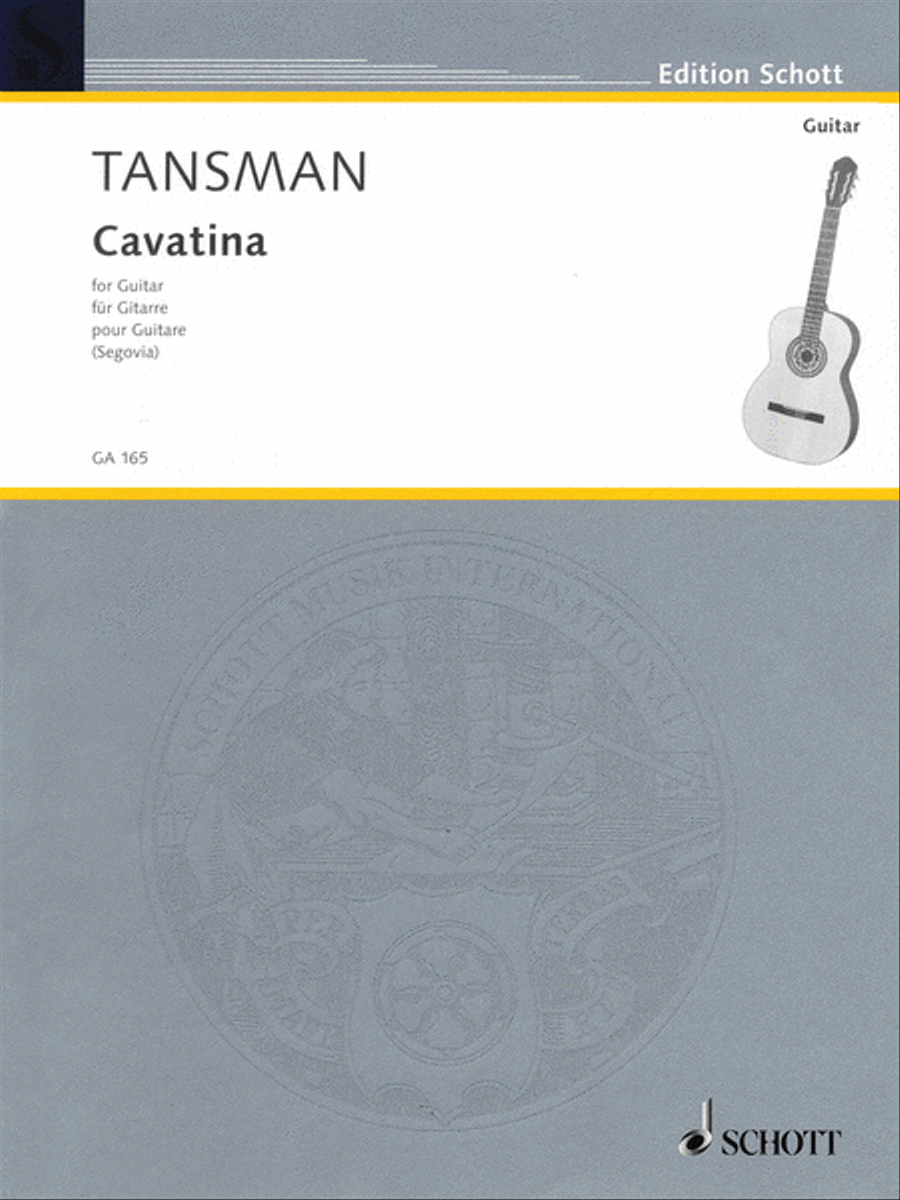 Cavatina (1951) Acoustic Guitar scores gallery preview page 1