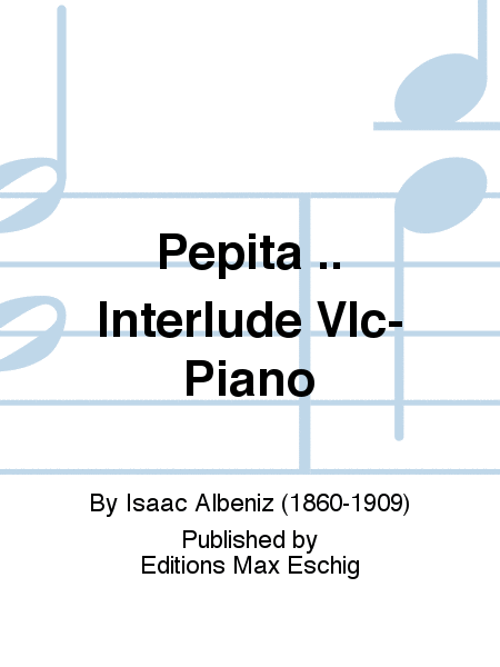 Pepita .. Interlude Vlc-Piano