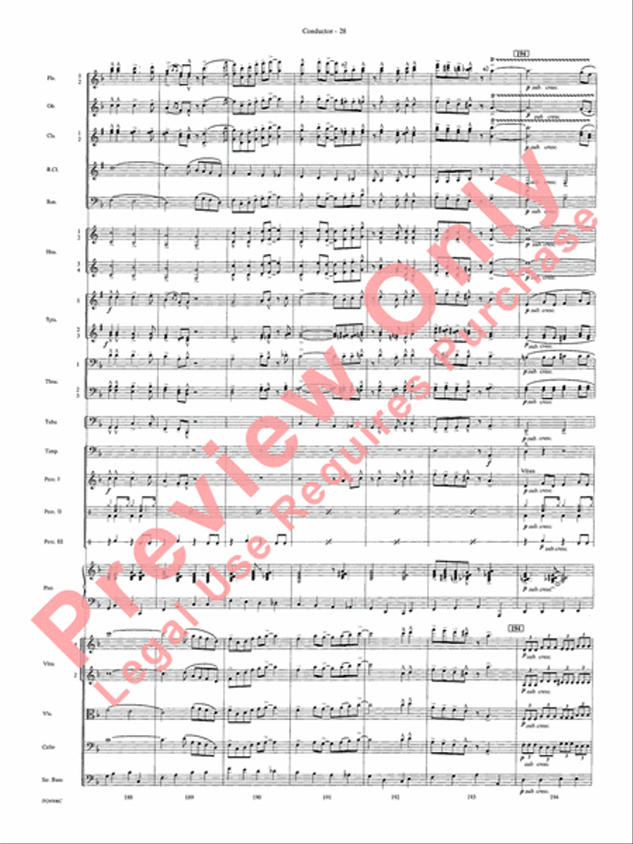 A Salute to the Big Bands Full Orchestra scores gallery preview page 31