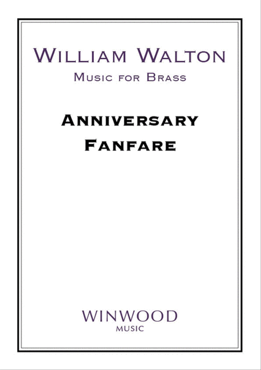 Anniversary Fanfare Brass Ensemble scores gallery preview page 1