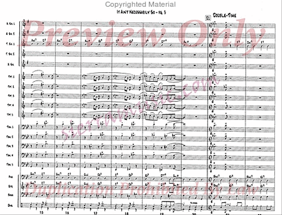 It Ain't Necessarily So Jazz Ensemble scores gallery preview page 4