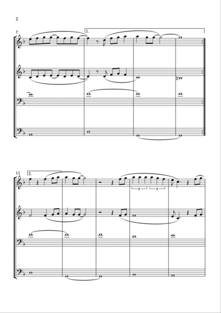 Part Of Your World (reprise) Trombone scores gallery preview page 2
