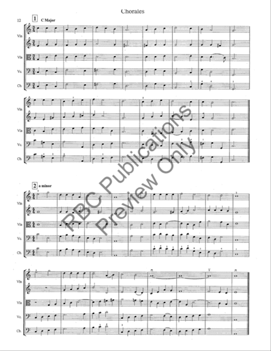 Scales Arpeggios And Chorales String Orchestra scores gallery preview page 13