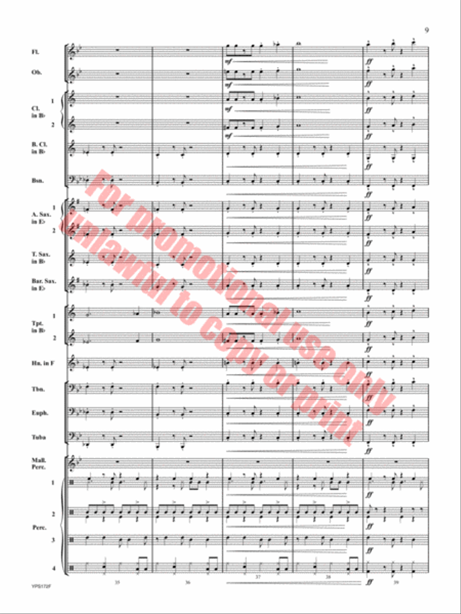 Chips and Salsa Concert Band scores gallery preview page 10