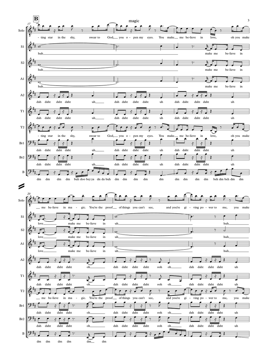 Magic Divisi scores gallery preview page 3