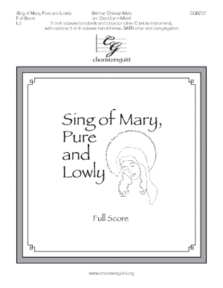 Book cover for Sing of Mary, Pure and Lowly - Full Score