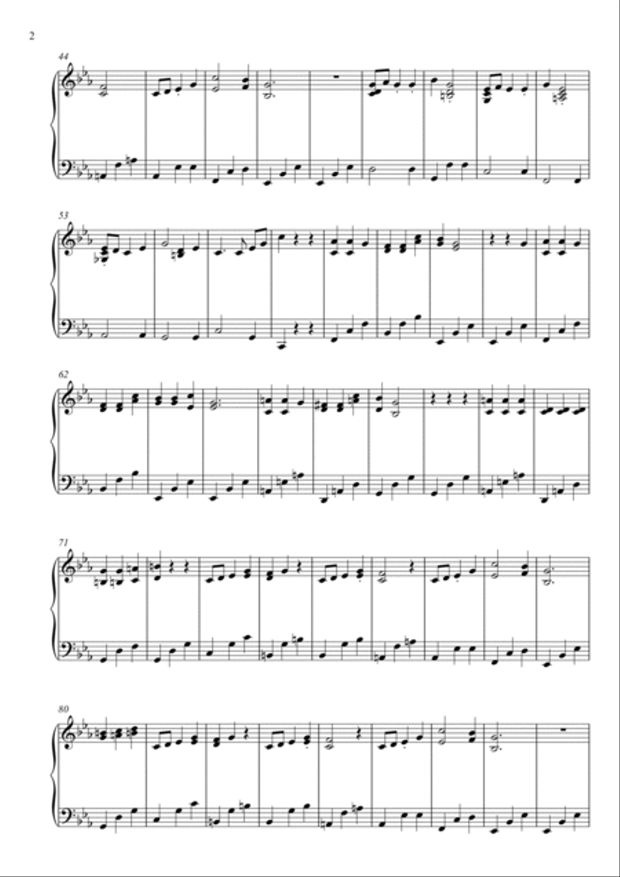 Things We Loved From Yesterday (From the Professor T Television series) - piano solo Piano Solo scores gallery preview page 2