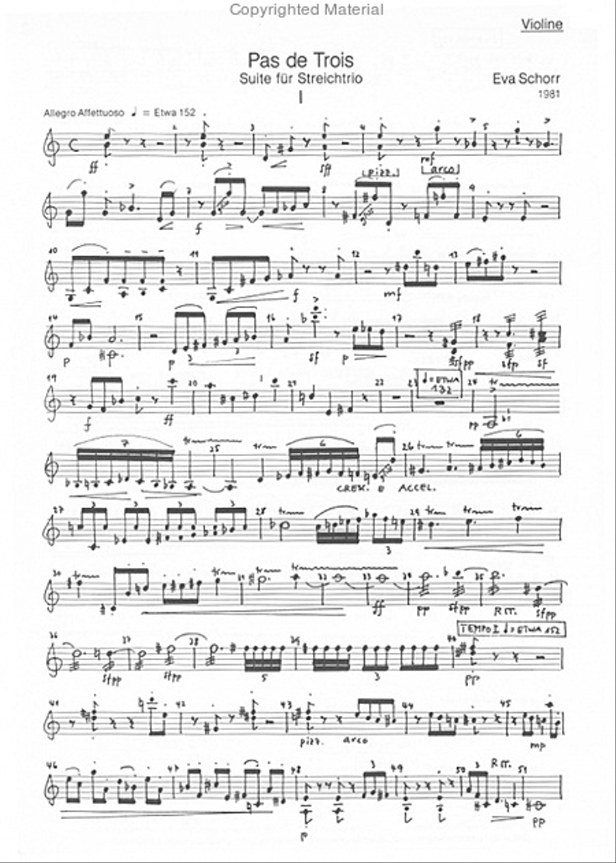 Pas de Trois String Trio scores gallery preview page 2