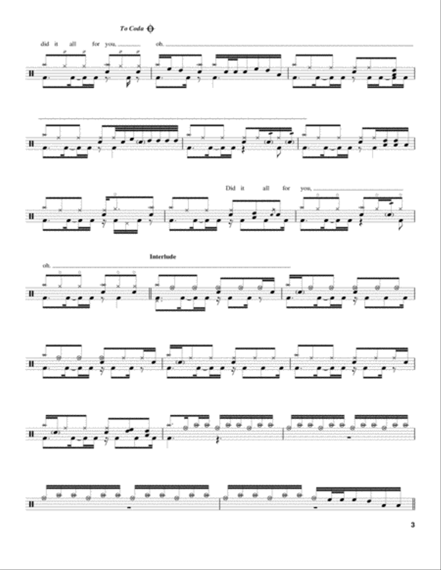 Judith Drum Set scores gallery preview page 3
