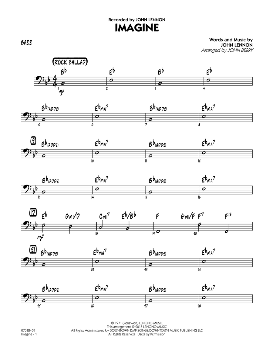Imagine - Bass