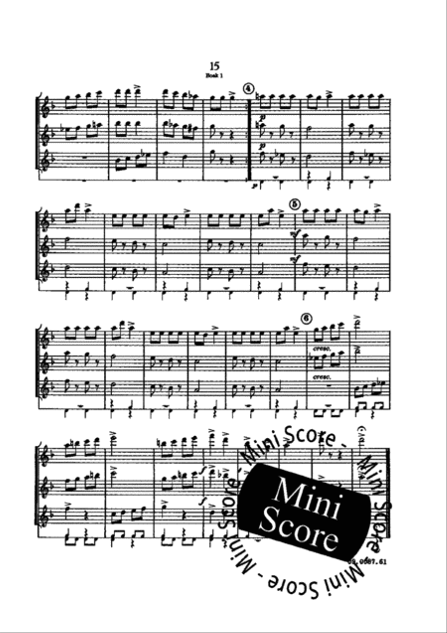 Jeunes Musiciens 1 (Flex 3) Flute Trio scores gallery preview page 19