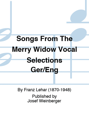 Lehar - Songs From The Merry Widow Vocal Selections Ger/Eng