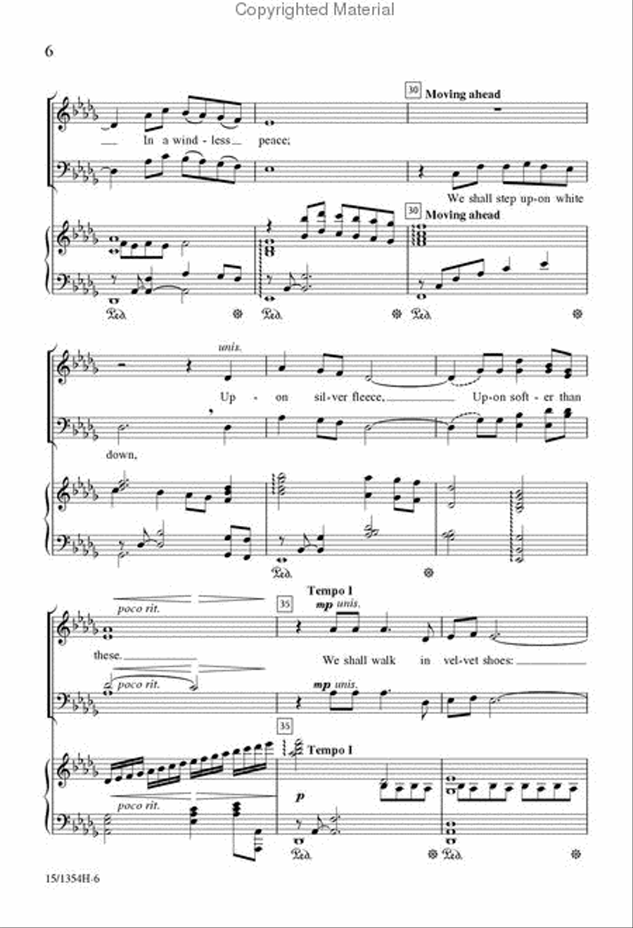 Velvet Shoes Velvet Shoes 4-Part scores gallery preview page 5