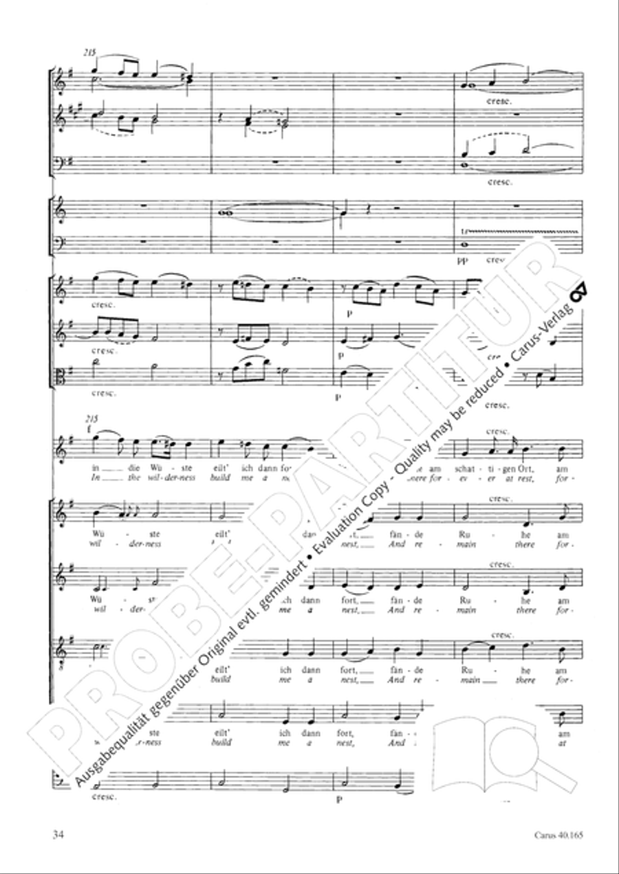 Hor mein Bitten (2 Fassungen) Score scores gallery preview page 45