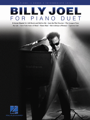 Book cover for Billy Joel for Piano Duet