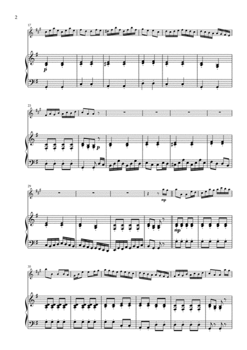 Sailor's Hornpipe arranged for Clarinet & Piano image number null