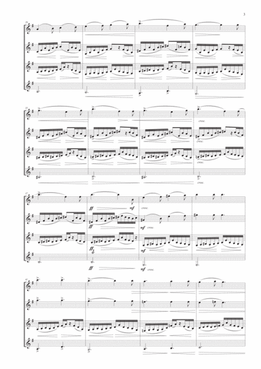 The Moldau for Clarinet Quartet image number null