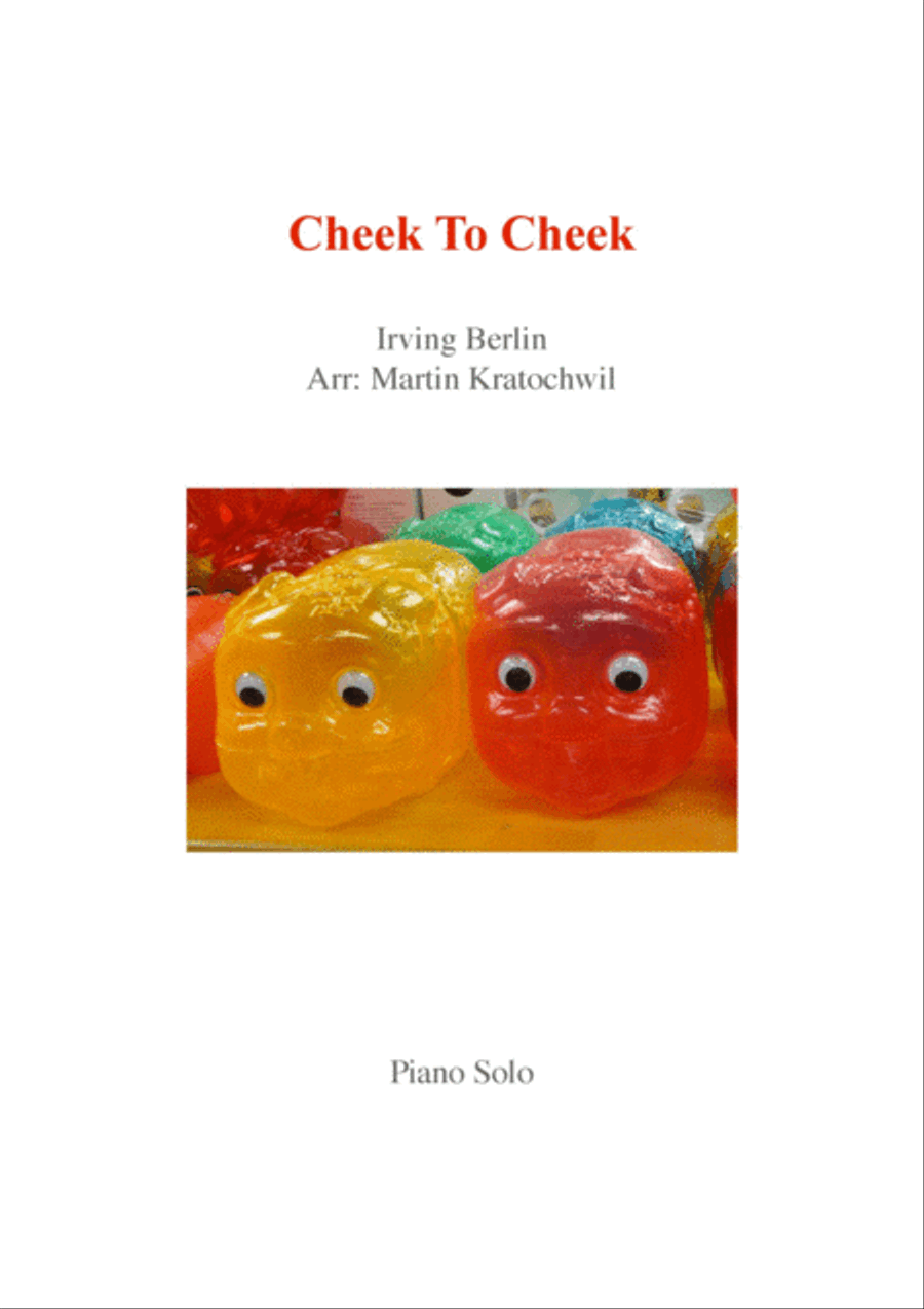 Cheek To Cheek Piano Solo scores gallery preview page 1