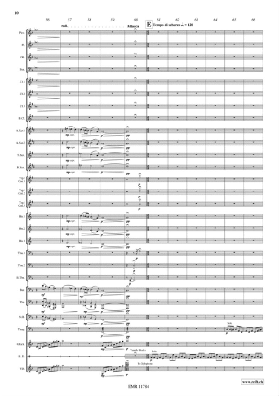 Imaginary Worlds Imaginary Worlds Concert Band scores gallery preview page 11